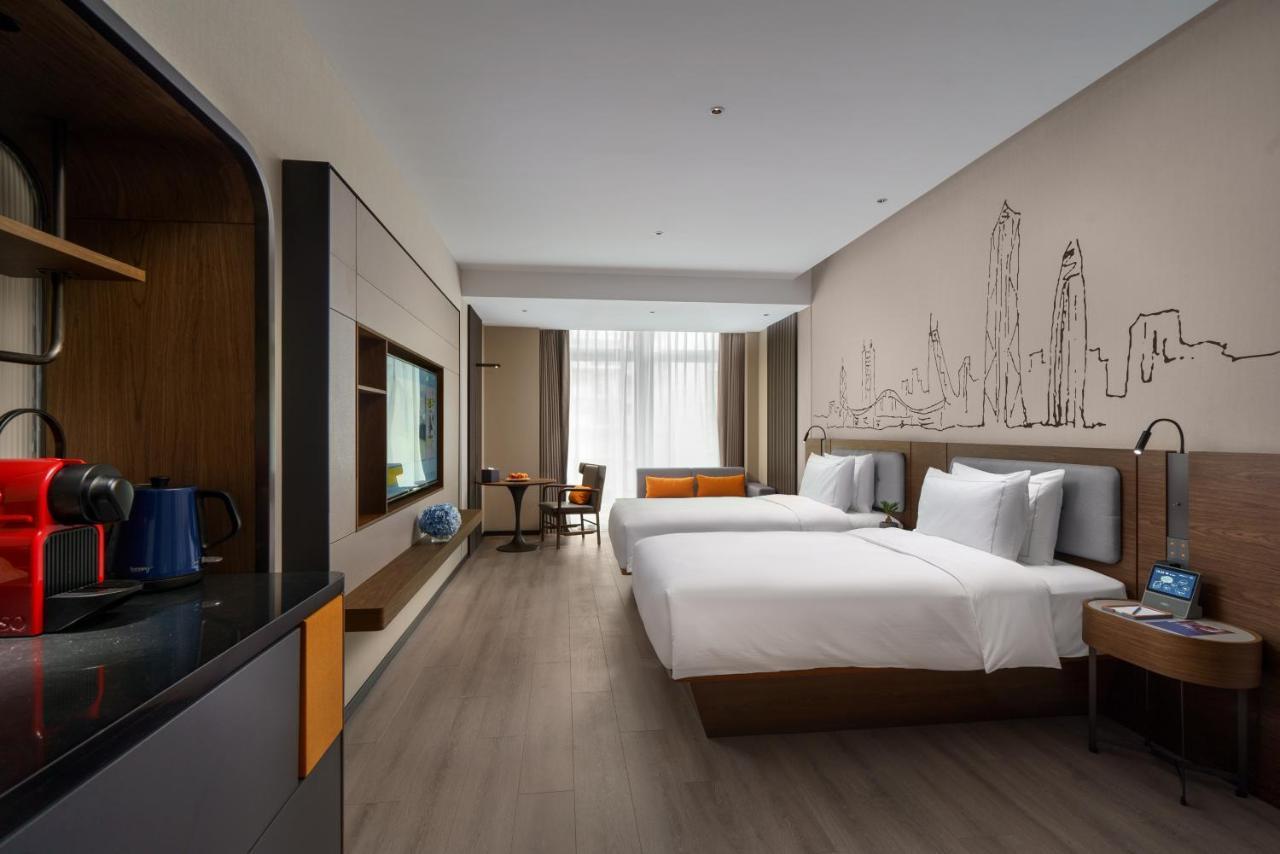 ホテル Urcove By Hyatt Futian Cbd 深セン市 エクステリア 写真