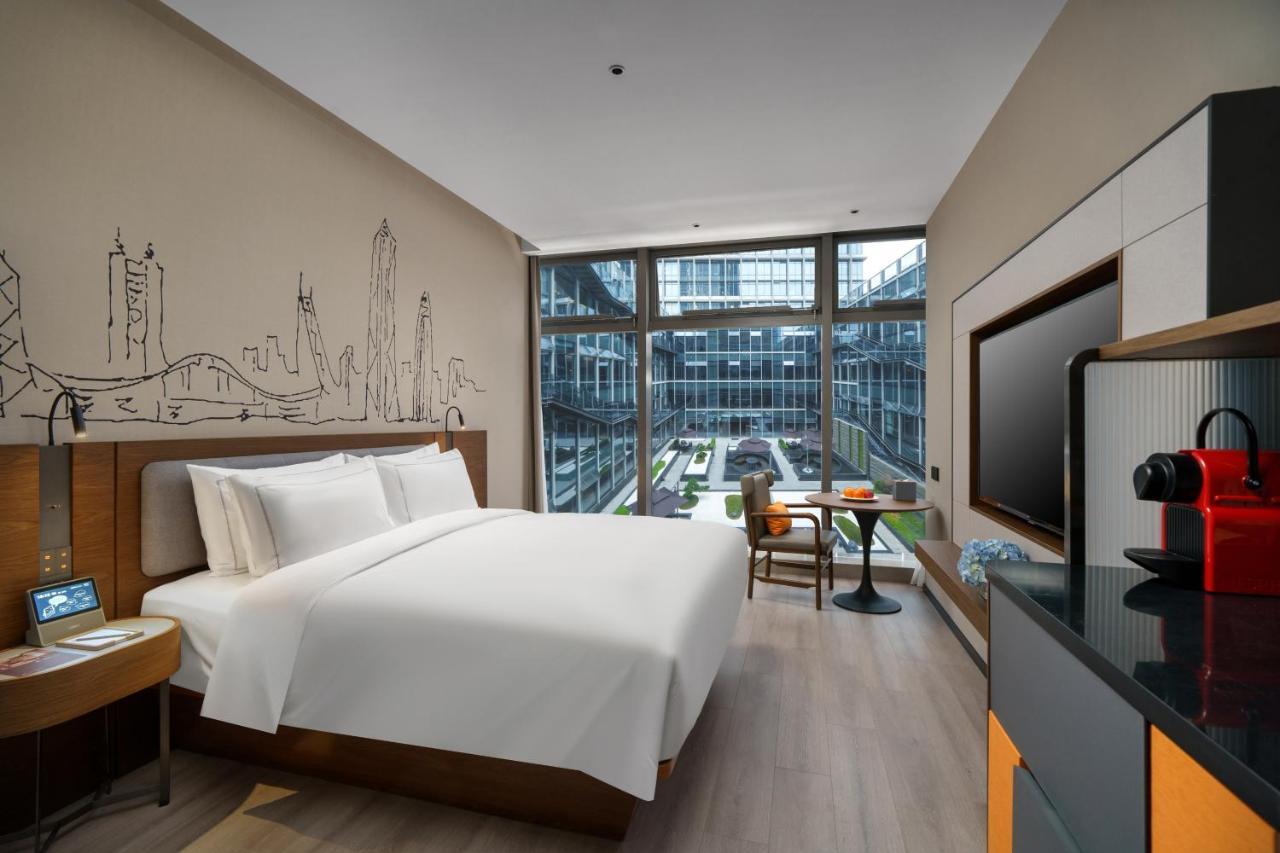 ホテル Urcove By Hyatt Futian Cbd 深セン市 エクステリア 写真